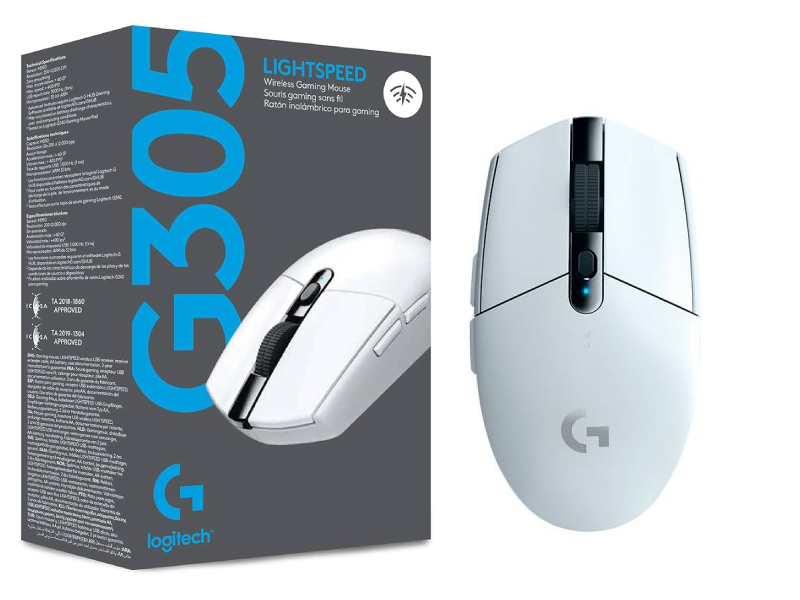 MOUSE INALAMBRICO LOGITECH G305 LIGHTSPEED 910-COLORES